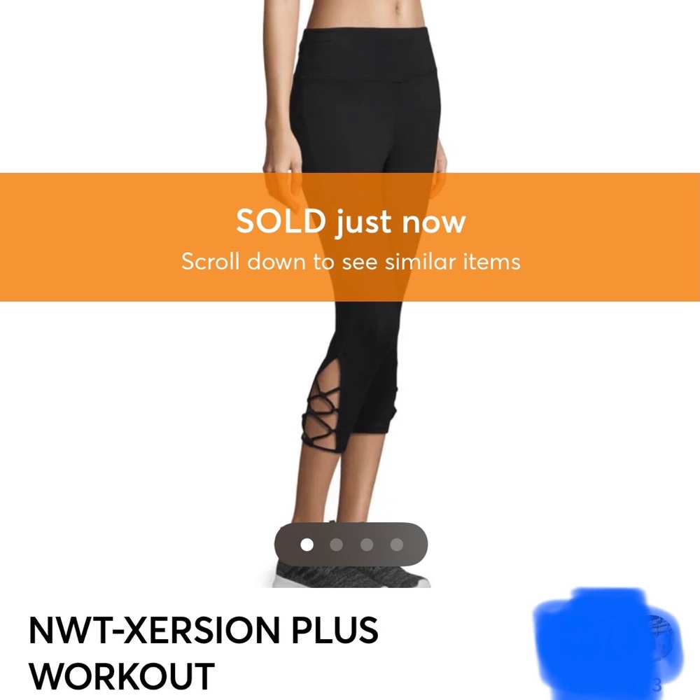 NWT- XERSION PLUS WORKOUT CAPRIS